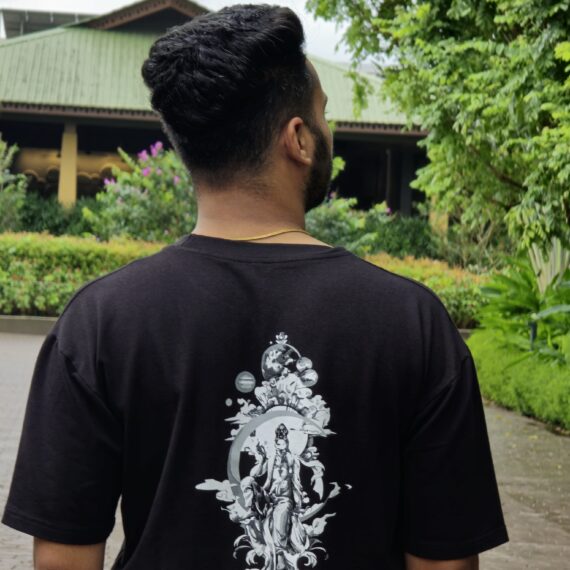Celestial Navigator | Black Bamboo Relaxed Fit