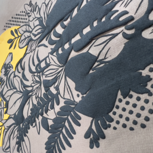 Eye Of The Tiger | Beige Cotton Relaxed Fit
