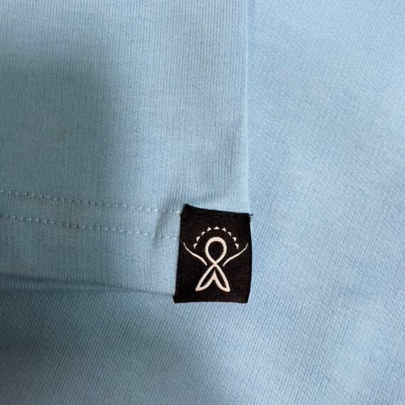 High Achiever | Sky Blue Cotton Relaxed Fit