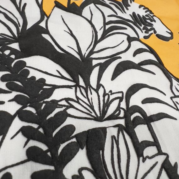 Eye Of The Tiger | White Cotton Relaxed Fit