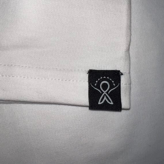 Eye Of The Tiger | White Cotton Relaxed Fit